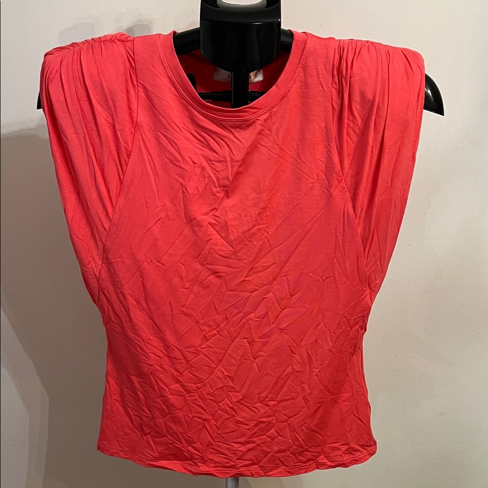 NWOT Bailey 44 Women's Coral Sleeveless Top